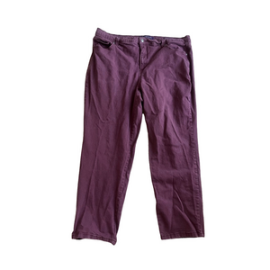 Gloria Vanderbilt Amanda Plum Pants